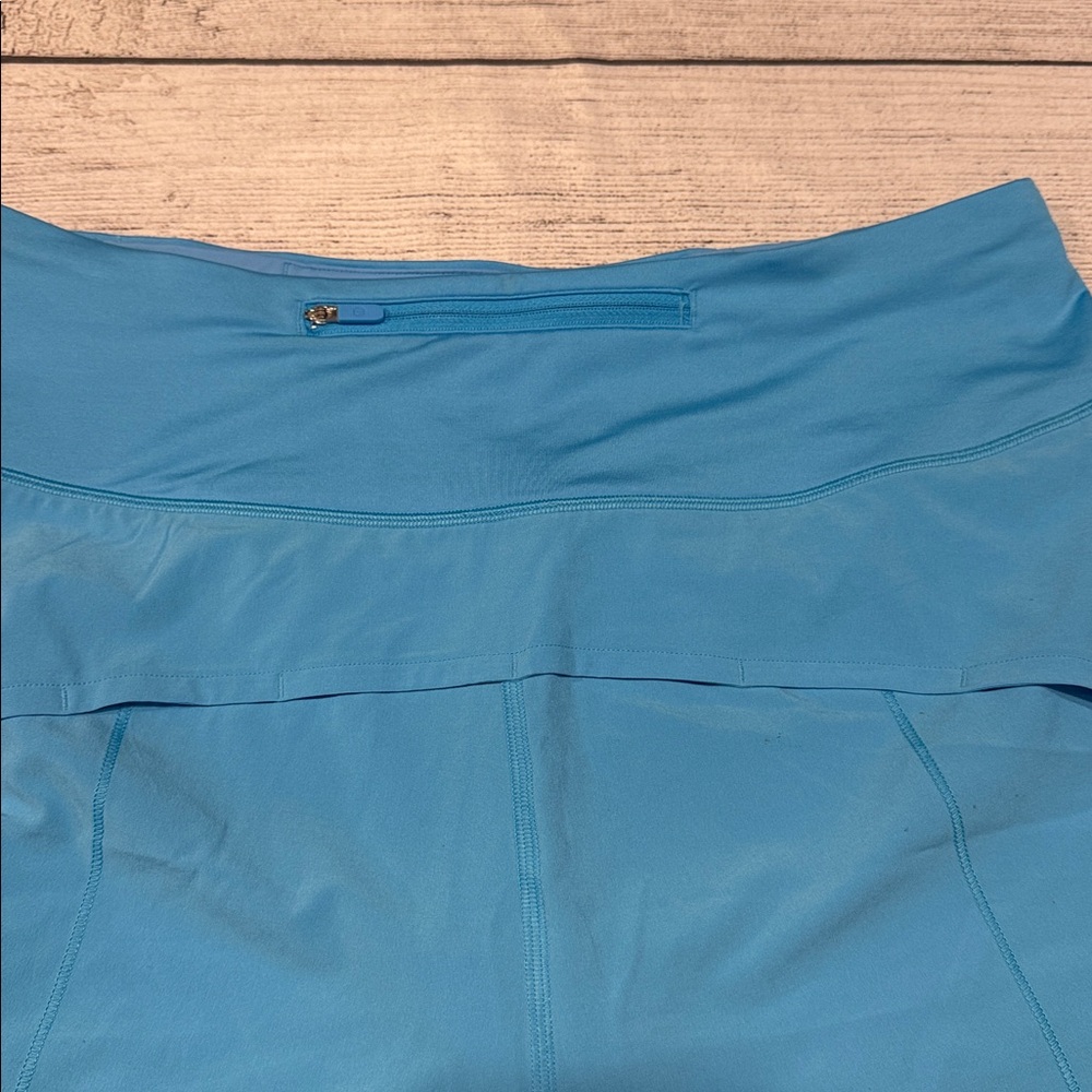 🍋Women’s Lululemon Speed Up High-Rise Lined Short 2.5" Size 10 turquoise W7BEXS🍋 - Picture 11 of 14